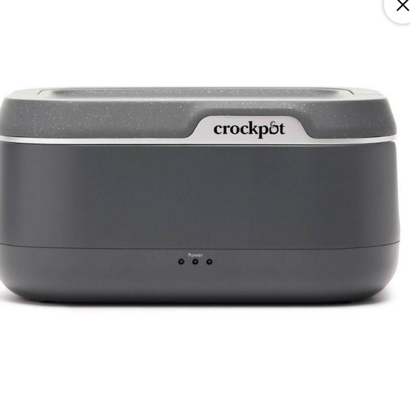NIP Crockpot Gray Electric lunch box